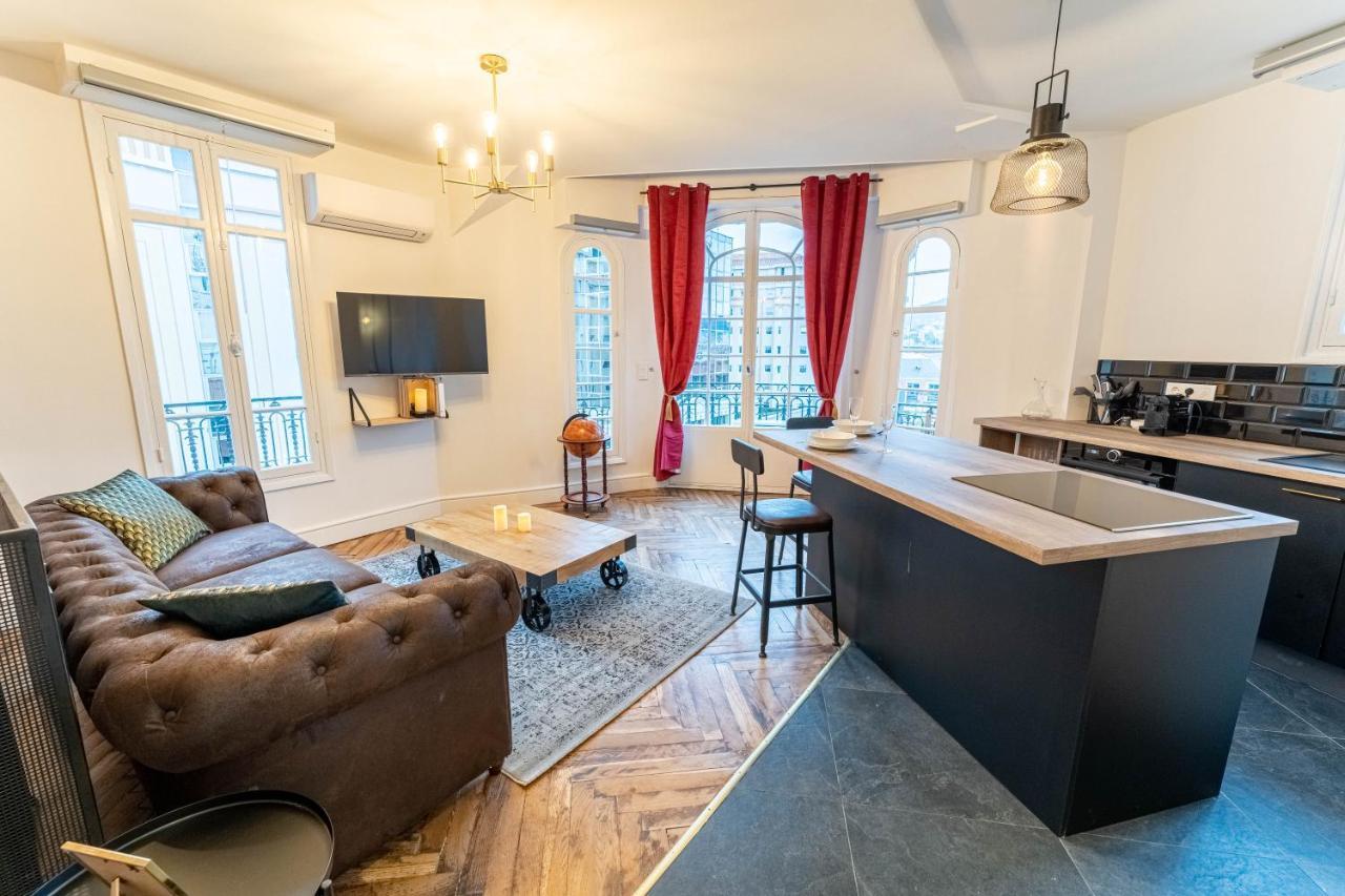 Jacuzzi-Nice Quartier Des Musiciens-Loft ภายนอก รูปภาพ