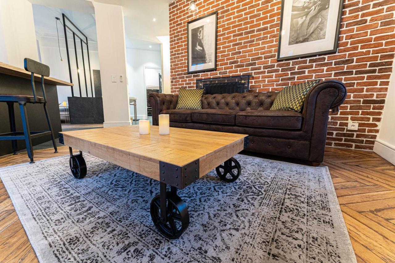 Jacuzzi-Nice Quartier Des Musiciens-Loft ภายนอก รูปภาพ