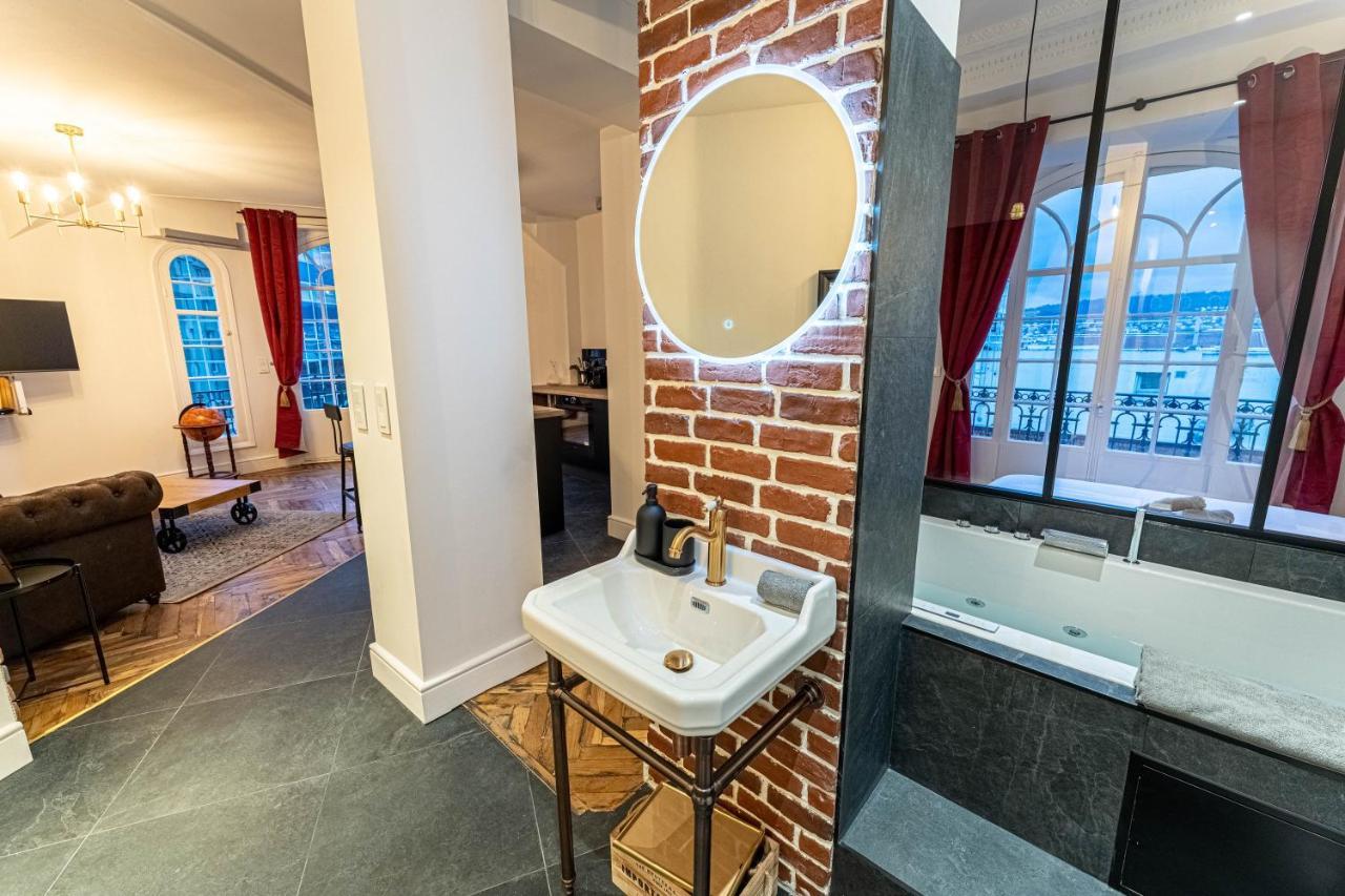 Jacuzzi-Nice Quartier Des Musiciens-Loft ภายนอก รูปภาพ