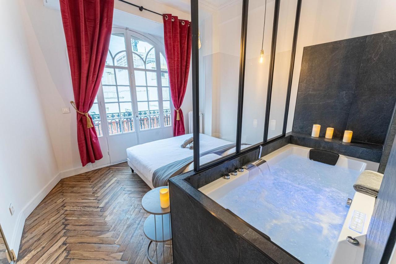 Jacuzzi-Nice Quartier Des Musiciens-Loft ภายนอก รูปภาพ